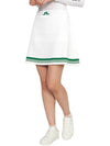 Women's Frida Striped Knit Skirt White - J.LINDEBERG - BALAAN 6