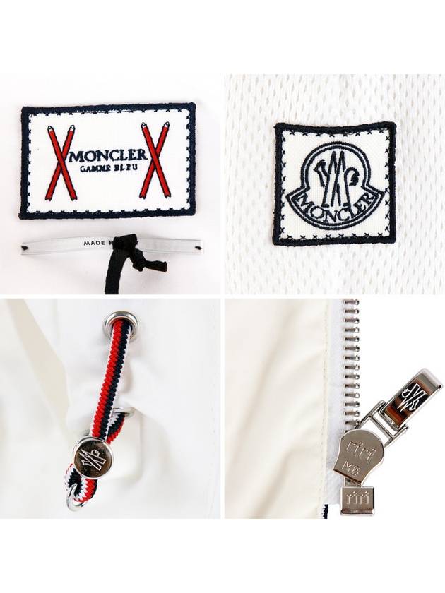 4067390 29010 White Gamma Jacket - MONCLER - BALAAN 6