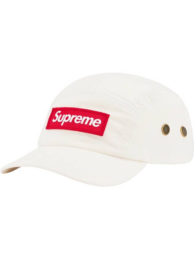 Military Camp Cap Stone Ivory Military Camp Cap - SUPREME - BALAAN 2