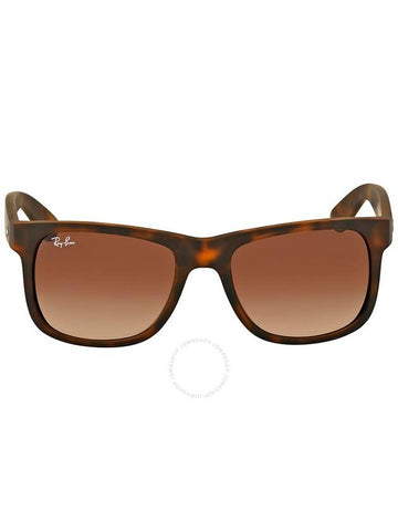 Ray Ban Justin Classic Brown Gradient Square Men's Sunglasses RB4165 710/13 51 - RAY-BAN - BALAAN 1