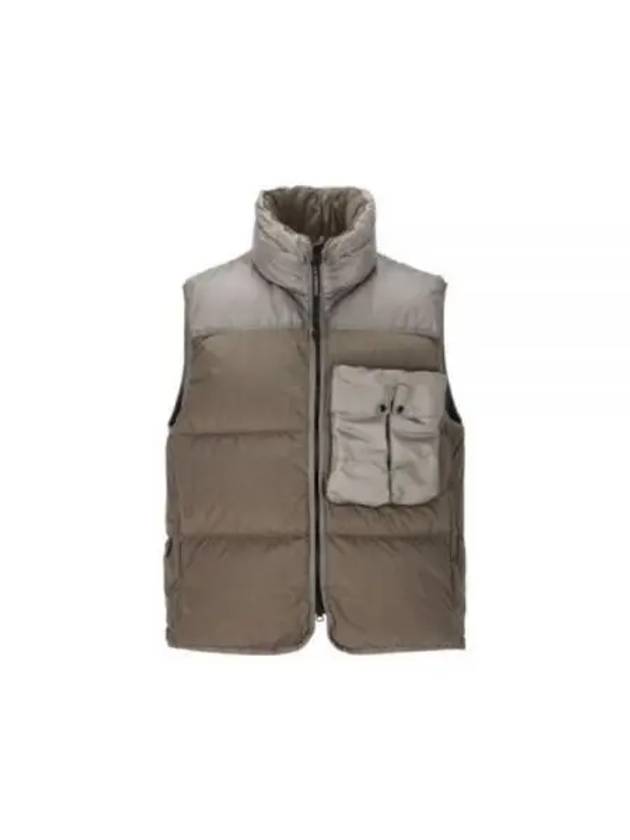 Eco Chrome-R Mixed Down Vest Walnut - CP COMPANY - BALAAN 2