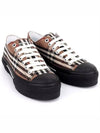 Jack Vintage Check Cotton Low-Top Sneakers Burch Brown - BURBERRY - BALAAN 2