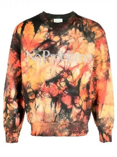 Aries NO PROBLEMO Tie Dye Sweatshirt 270353 - ARIES - BALAAN 1