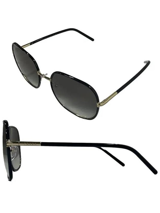 Eyewear Square Metal Sunglasses Black - PRADA - BALAAN 2