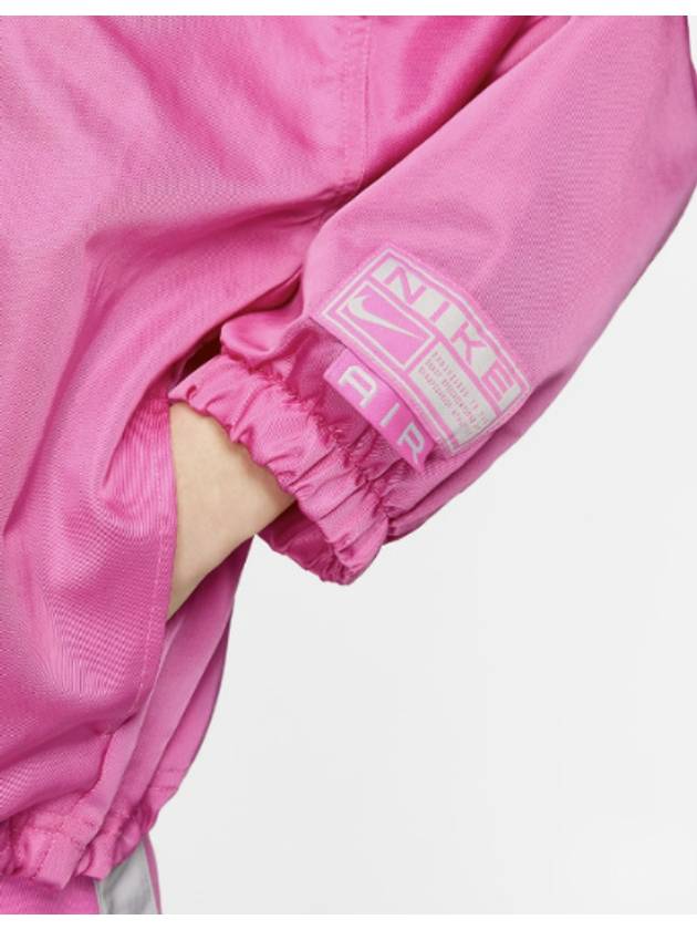 Air Woven Oversized Bomber Jacket Pink - NIKE - BALAAN 6