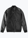 Classic Varsity Bomber Jacket Black - Y-3 - BALAAN 2