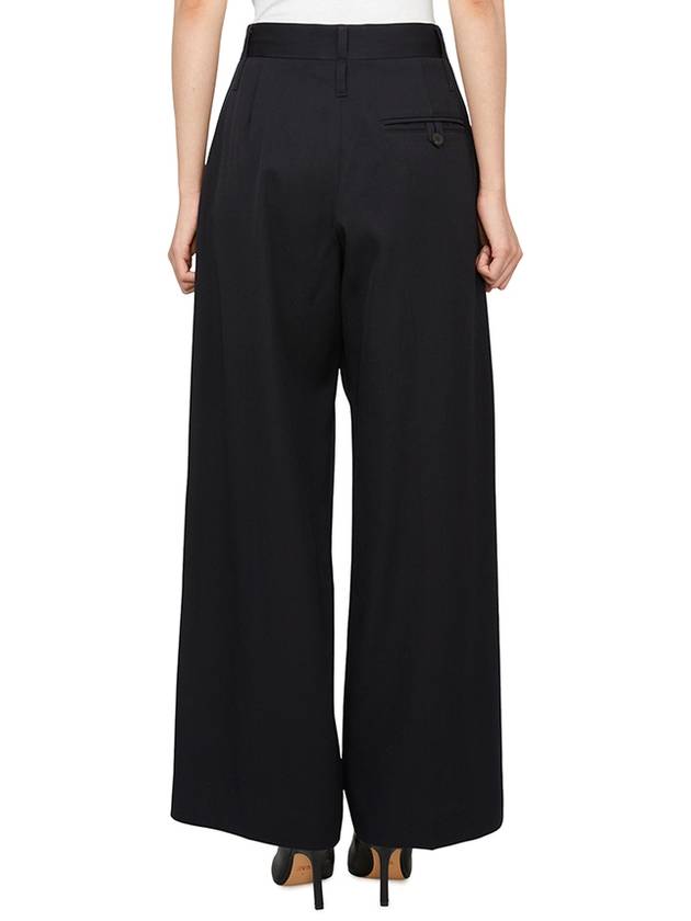 Women s High Waist Pants BAIER SNW 1426 DARKEST NAVY - STUDIO NICHOLSON - BALAAN 5