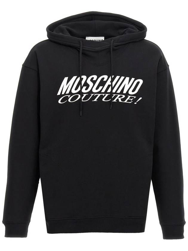 Moschino Logo Print Hoodie - MOSCHINO - BALAAN 1