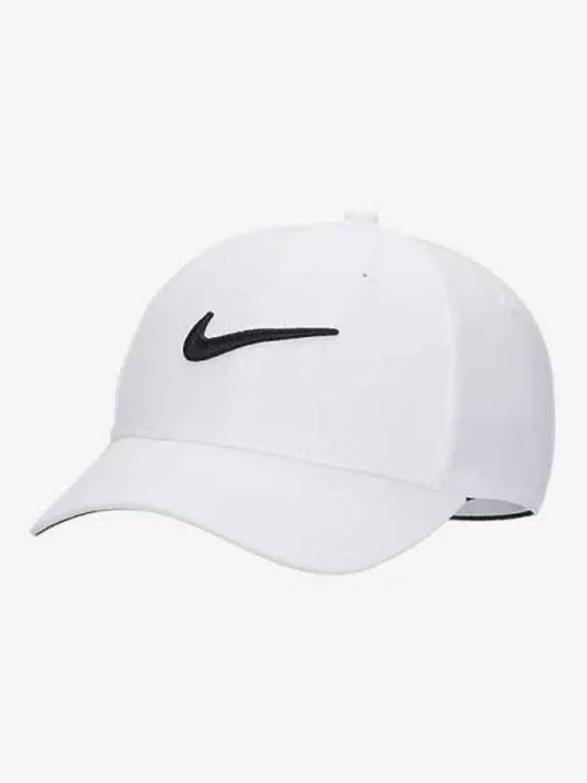 Dry Fit Club Structure Swoosh Cap White Black FB5625 100 700271 - NIKE - BALAAN 1