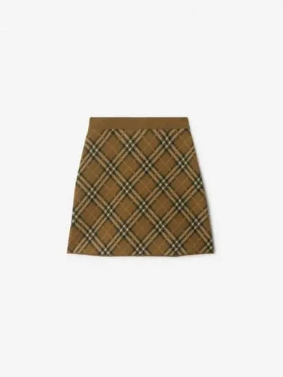 Check mini skirt 8098671 - BURBERRY - BALAAN 2