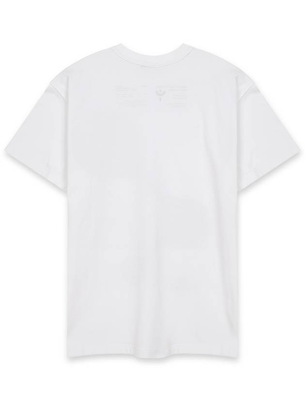 FL Short Sleeve Tee White - YOUCHE PRET A PORTER - BALAAN 3