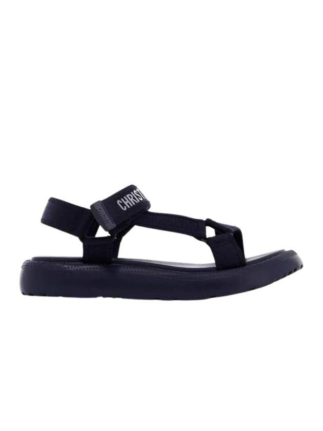 Dioriviera D Wave Sandals Black - DIOR - BALAAN 1