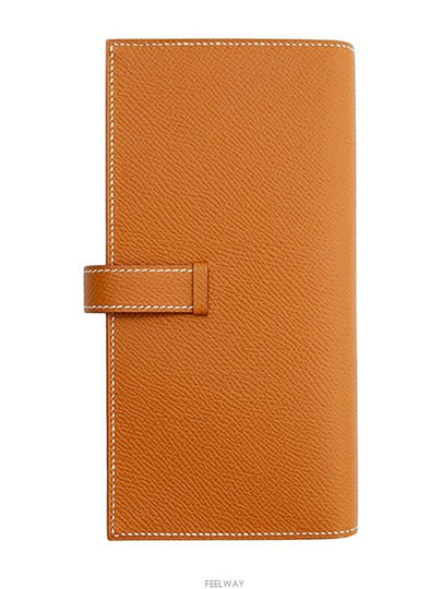 Bean long wallet gold plated B 71253 - HERMES - BALAAN 2