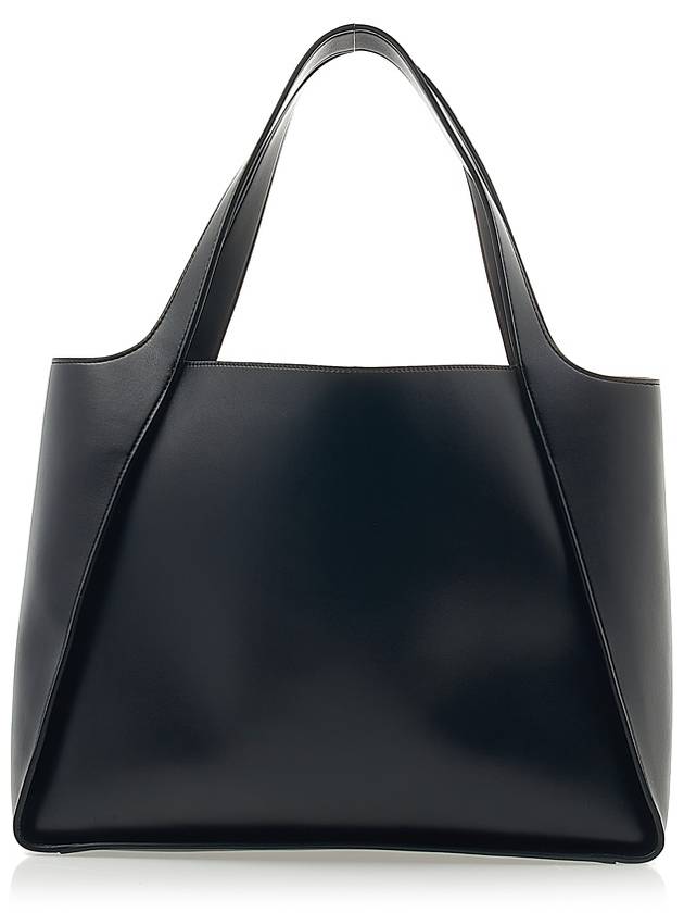 Logo Shopper Tote Bag Black - STELLA MCCARTNEY - BALAAN 5