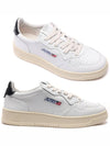 Medalist Black Tab Low Top Sneakers White - AUTRY - BALAAN 2