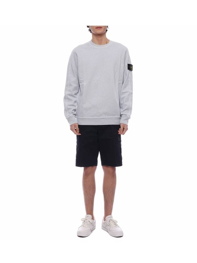 Compass Badge Cargo Shorts Navy - STONE ISLAND - BALAAN 4