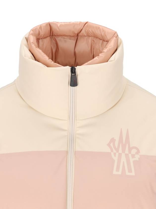 Grenoble Stennes Logo Padding Pink - MONCLER - BALAAN 4