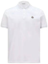 Logo patch short sleeve PK shirt white - MONCLER - BALAAN 2