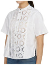 Cotton Blouse White - DIOR - BALAAN 3