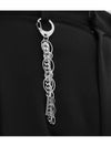 Surgical Steel Pants Chain Key Holder Silver - BASSCLEF - BALAAN 4