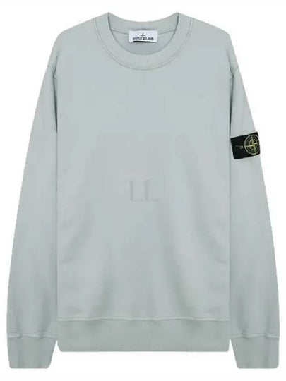 Wappen Patch Crew Neck Sweatshirt Pearly Grey - STONE ISLAND - BALAAN 2