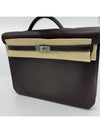 Kelly Depeche 36 Brown Silver Plate - HERMES - BALAAN 3