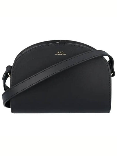 Demi Lune Mini Half Moon Cross Bag Black - A.P.C. - BALAAN 2