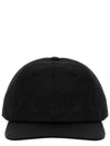 Logo Embroidered Base Ball Cap Black - MAISON MARGIELA - BALAAN 1