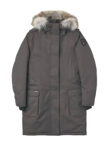 Evie parka steel gray padding - NOBIS - BALAAN 1