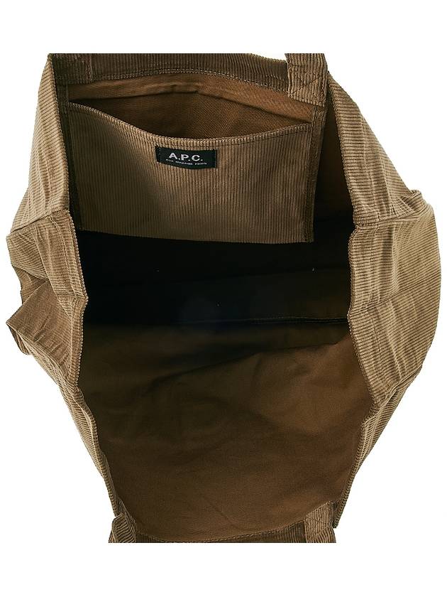 Diane Corduroy Tote Bag Camel - A.P.C. - BALAAN 11