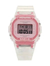 BGD 565SJ 7DR 7 Baby G Digital Sports Transparent Women s Urethane Watch - G-SHOCK - BALAAN 5