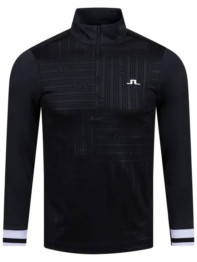 Golf Danny Debossed Mid Layer AMJS07869 9999 Men's Danny Debossed Mid Layer - J.LINDEBERG - BALAAN 3