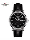 T065.430.16.051.00 T0654301605100 T Classic Automatic Men's Leather Watch 39mm - TISSOT - BALAAN 5