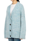 Botanical Dyed V-Neck Knit Cardigan Pale Blue - MAISON MARGIELA - BALAAN 3