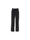 Padlock Belted Cargo Straight Pants Black - JW ANDERSON - BALAAN 2