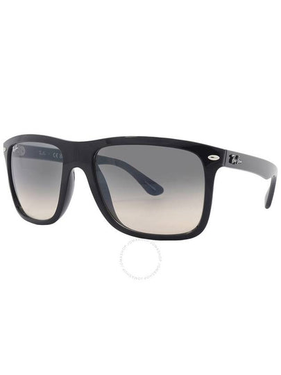 Ray Ban Boyfriend Two Light Grey Gradient Square Unisex Sunglasses RB4547 601/32 57 - RAY-BAN - BALAAN 2