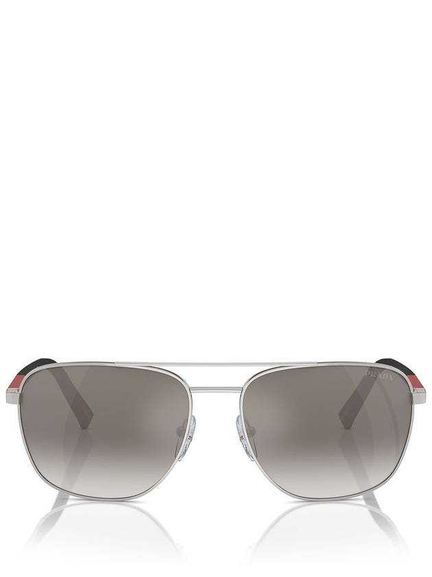 Prada Linea Rossa PS 54ZS Silver - PRADA - BALAAN 1