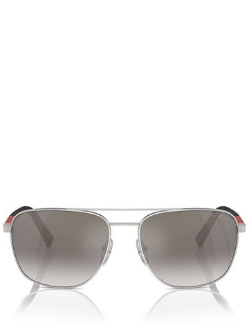 Prada Linea Rossa PS 54ZS Silver - PRADA - BALAAN 1