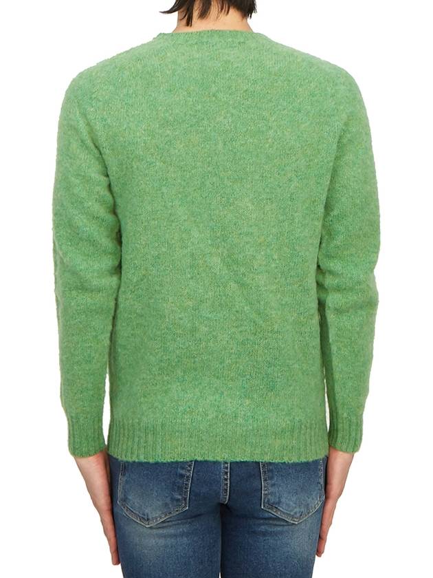 Shaggy Dog Men's Knit M3834 7 MINT LA - HARLEY OF SCOTLAND - BALAAN 3