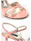 DP Sale C08417 A6180 80400 Pink Enamel Sandals - DOLCE&GABBANA - BALAAN 4