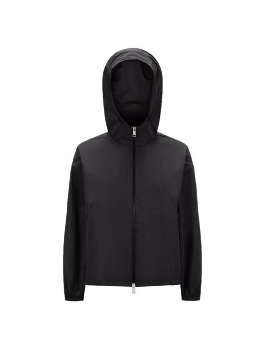 TYX Rain Hooded Jacket Black - MONCLER - BALAAN 1