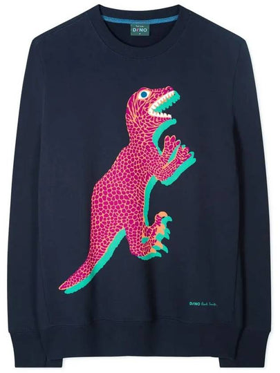 Dino Print Sweatshirt Navy - PAUL SMITH - BALAAN 2