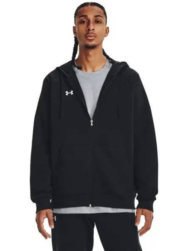 Rival Fleece Full Zip Hoodie 1379767 001 - UNDER ARMOUR - BALAAN 1