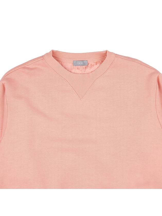 Oblique Band Sweatshirt Coral Pink - DIOR - BALAAN 4