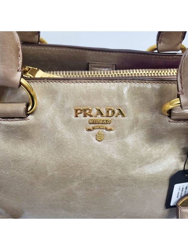 Vitello Shine Gold 2way Tote Bag BN2533 - PRADA - BALAAN 8