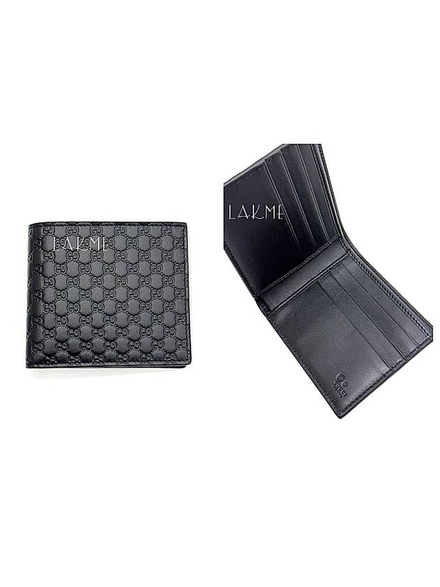 Micro GG Ssima Bifold Wallet Black - GUCCI - BALAAN 2