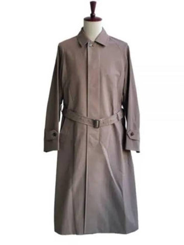 Coat A23AC01FB BROWN GRAY CHAMBRAY Free - AURALEE - BALAAN 1