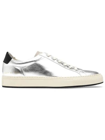 Retro Low Top Sneakers Silver - COMMON PROJECTS - BALAAN 2