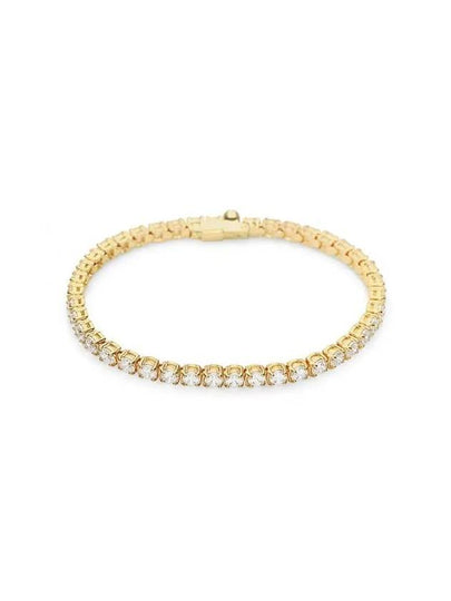 Matrix Crystal Tennis Bracelet Gold - SWAROVSKI - BALAAN 2