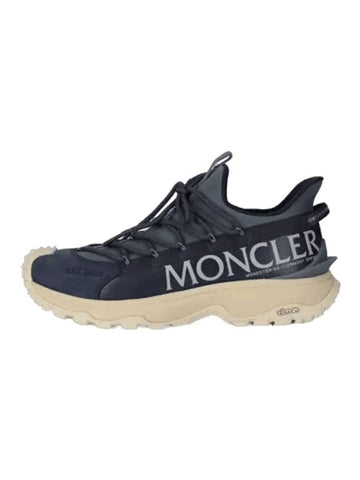 Trail Grip Light 2 Low Top Sneakers Black Beige J20914M00110M446978J - MONCLER - BALAAN 1